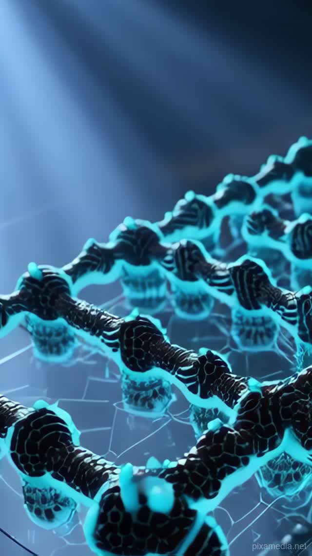 Nanotube Lattice Glow - Technology & Gadgets AI stock